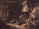 Adriaen van Ostade Alchemist painting